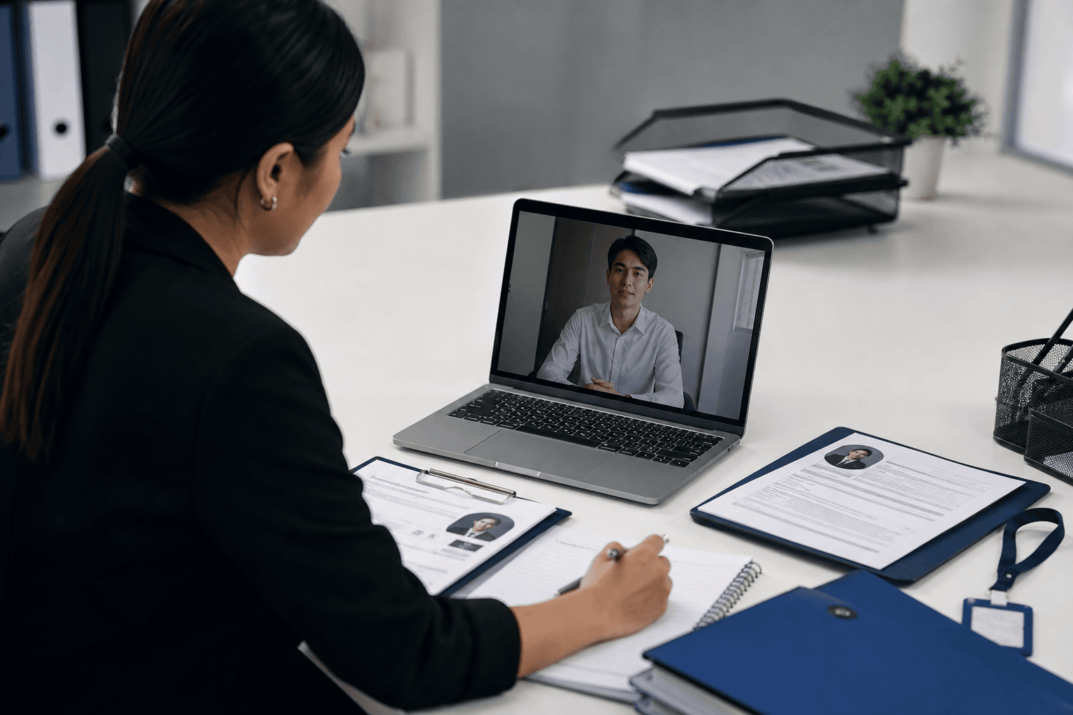 Online candidate interview
